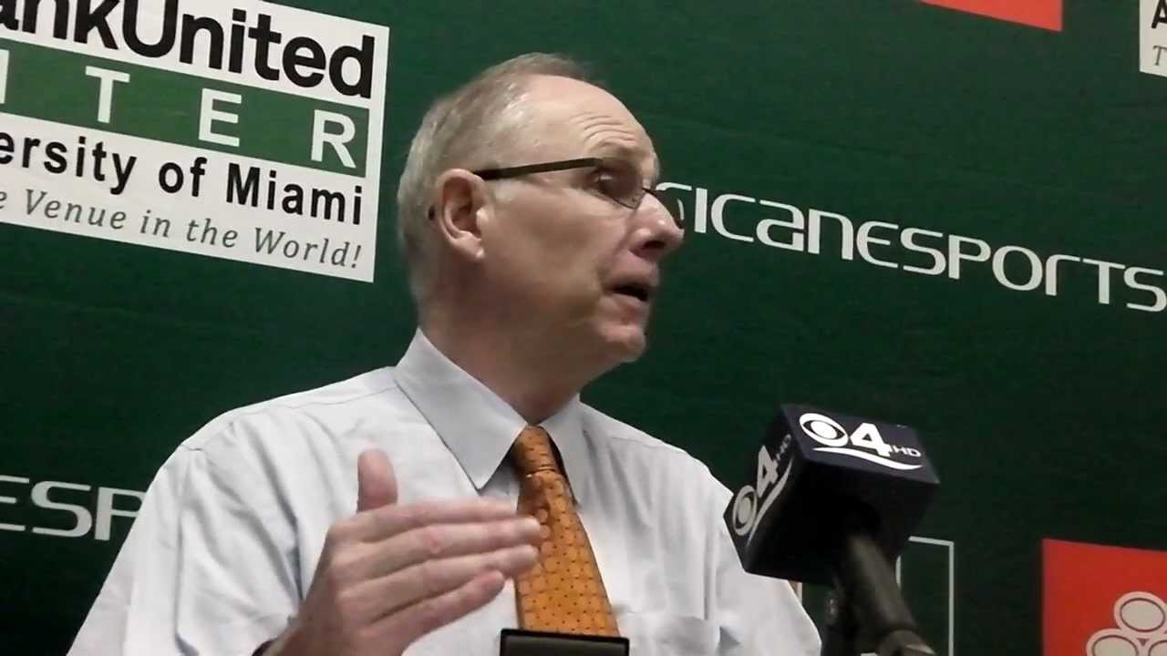 Feb. 26, 2012 Press Conference with Coach Jim Larranaga