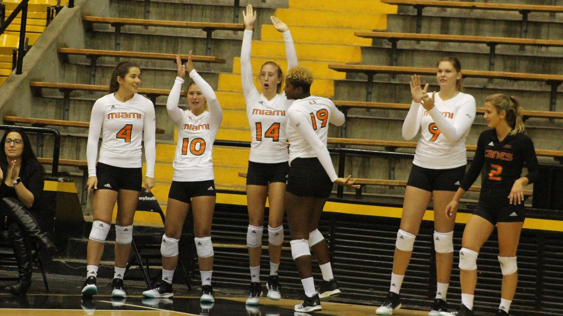 Volleyball Holds Off FAU for Dramatic 5-Set Win