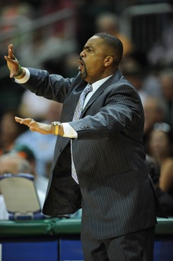 University of Miami Hurricanes head coach, Frank Haith, and the Canes played host to the Virginia Cavaliers at the BankUnited Center on February 5,...