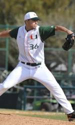 Santana Improves to 5-0 as No. 5 Miami Beats FAU, 8-7