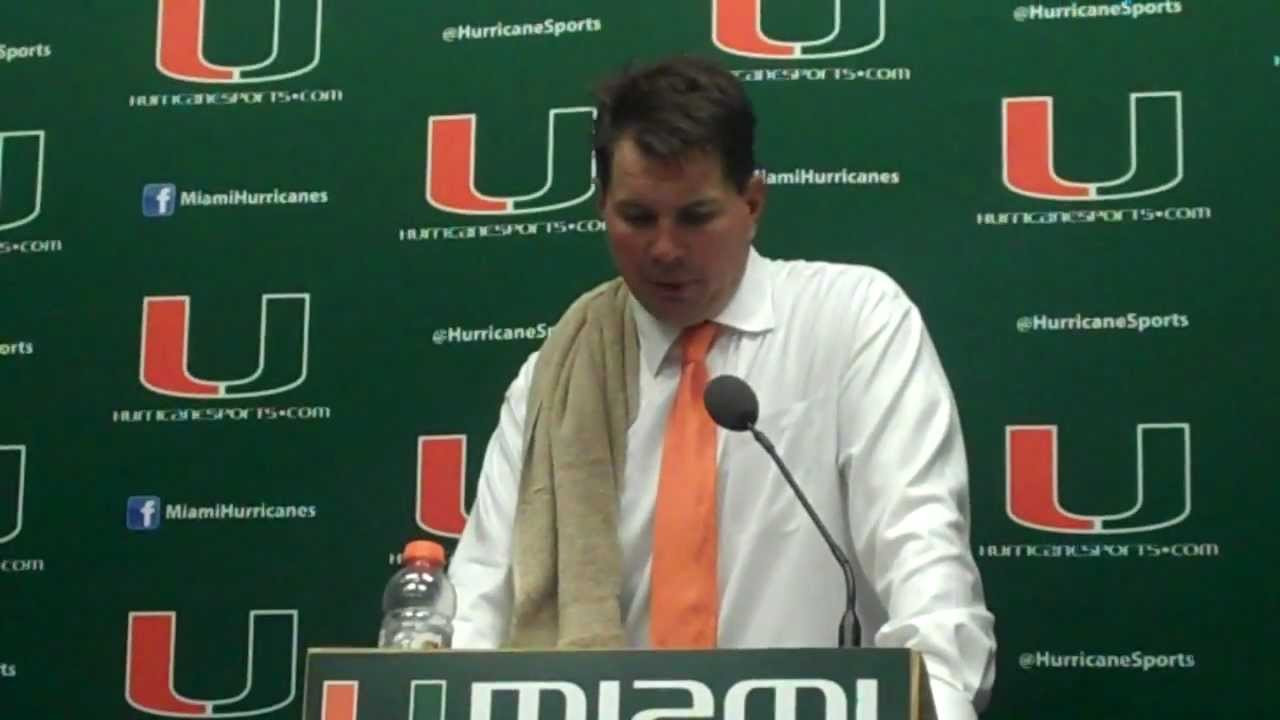 Miami-Virginia Tech Postgame: Al Golden