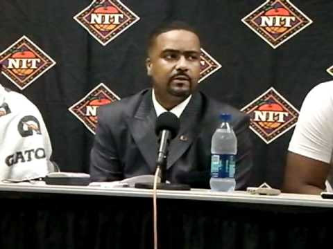 3/16/11 - Coach Haith, Malcolm Grant & Reggie Johnson following win over FAU