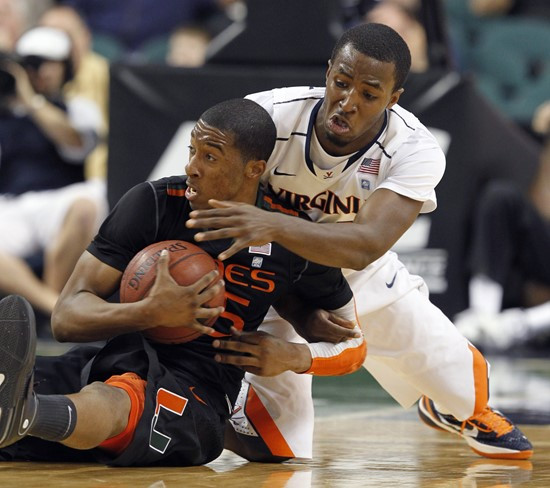 Wild Comeback Powers Hurricanes Past Cavaliers in OT - 2011 ACC Tournament - March 10, 2011