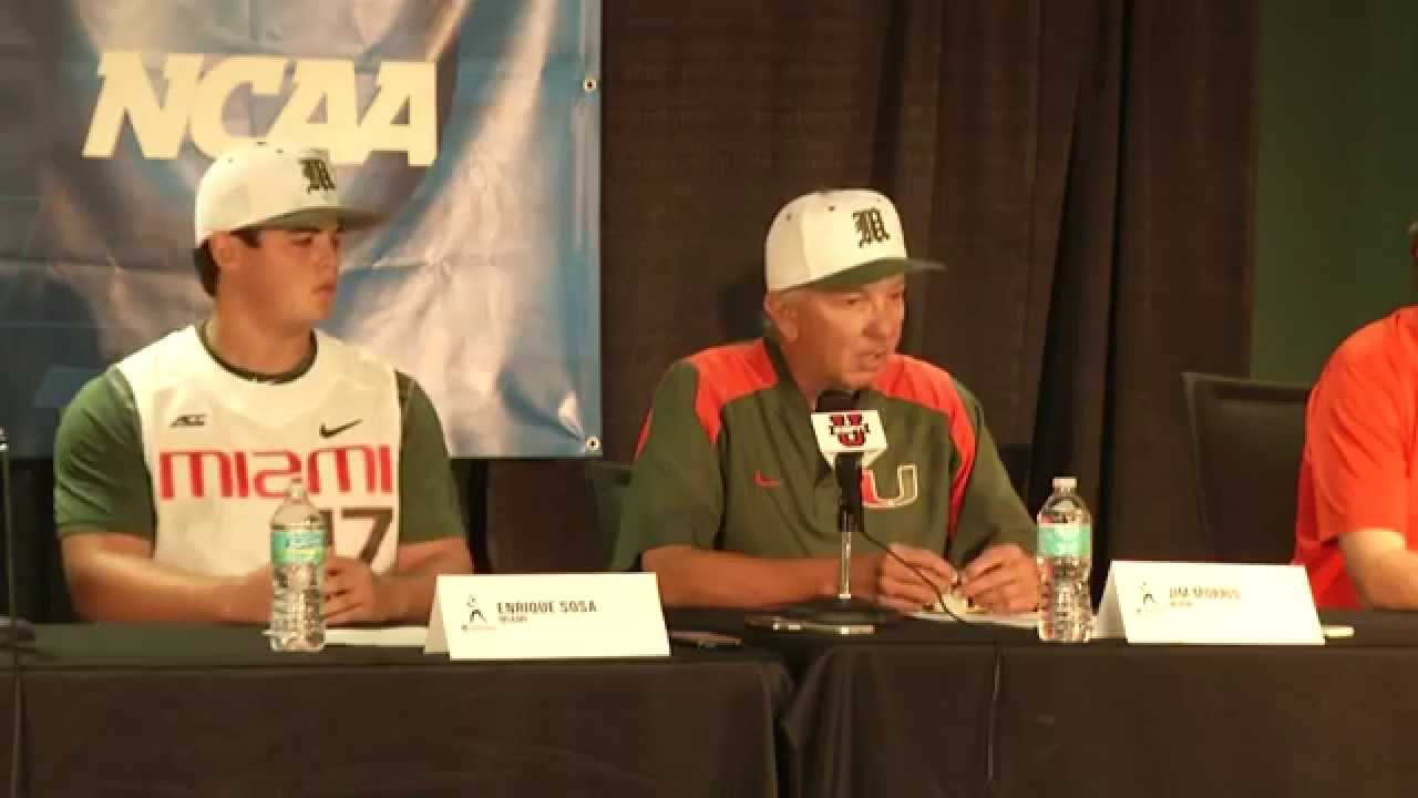 NCAA Regional Postgame - May 31, 2015