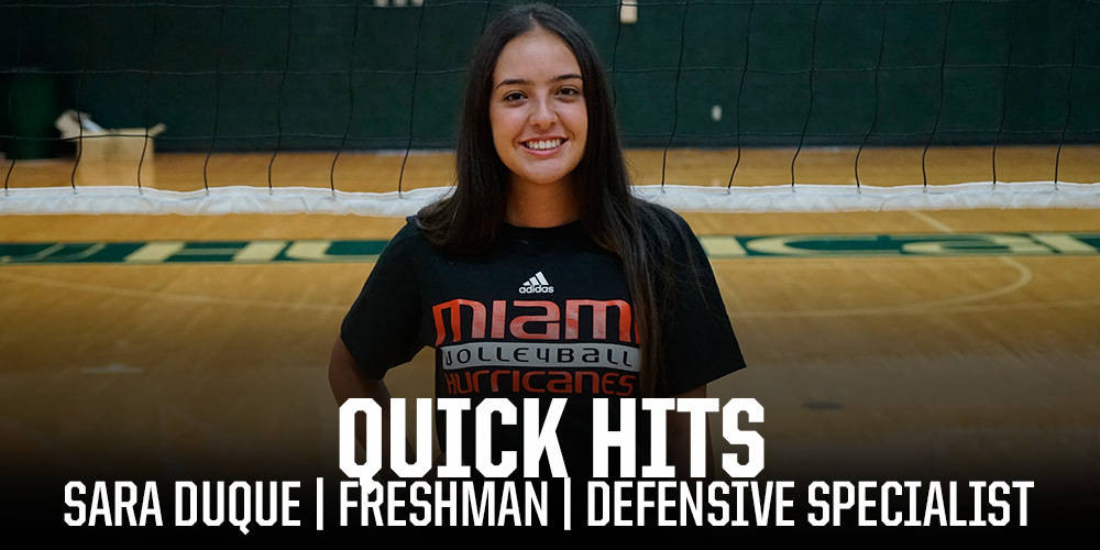 Quick Hits with Sara Duque