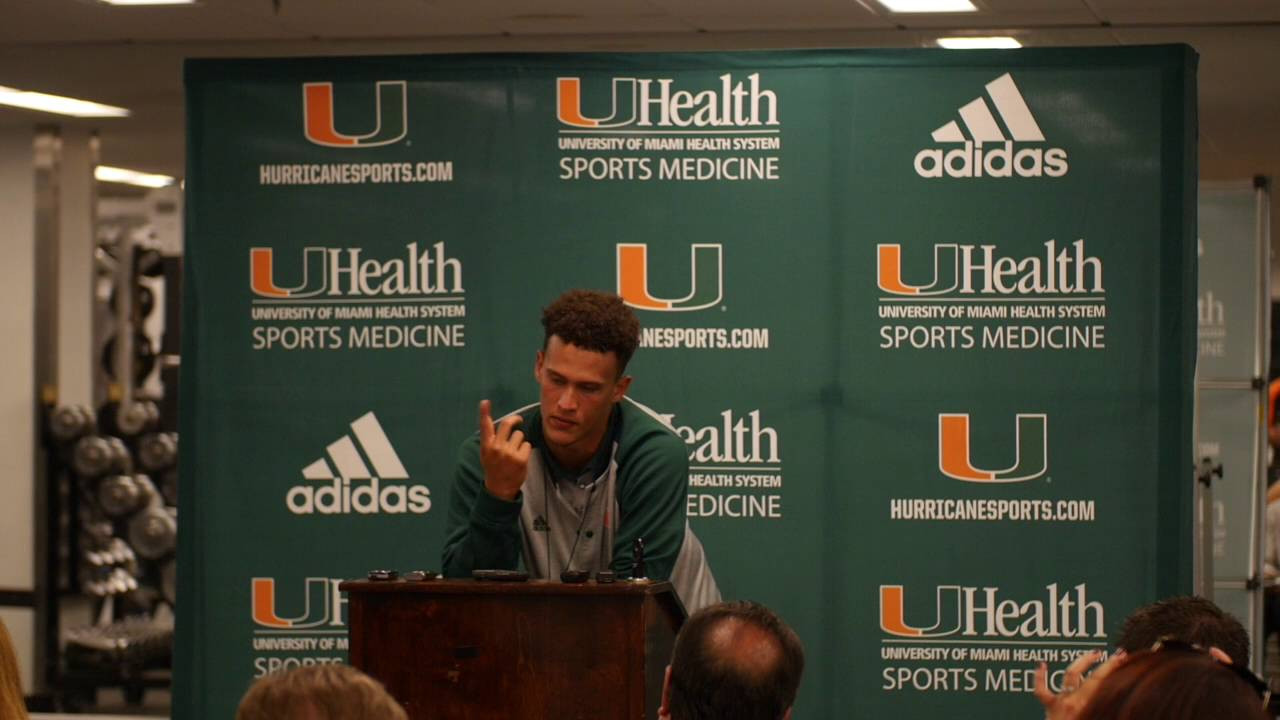 Brad Kaaya | Post Game Presser | 10.1.16