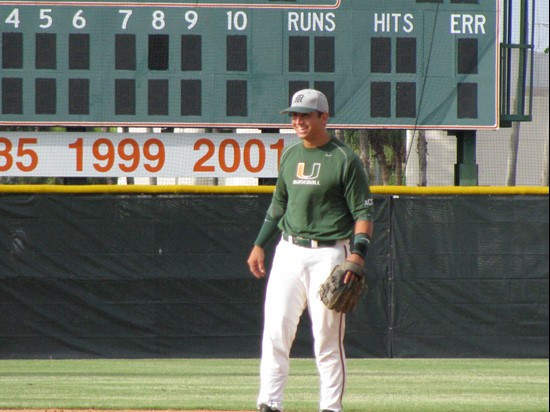 Scott Lawson at the Orange-Green World Series on Monday.