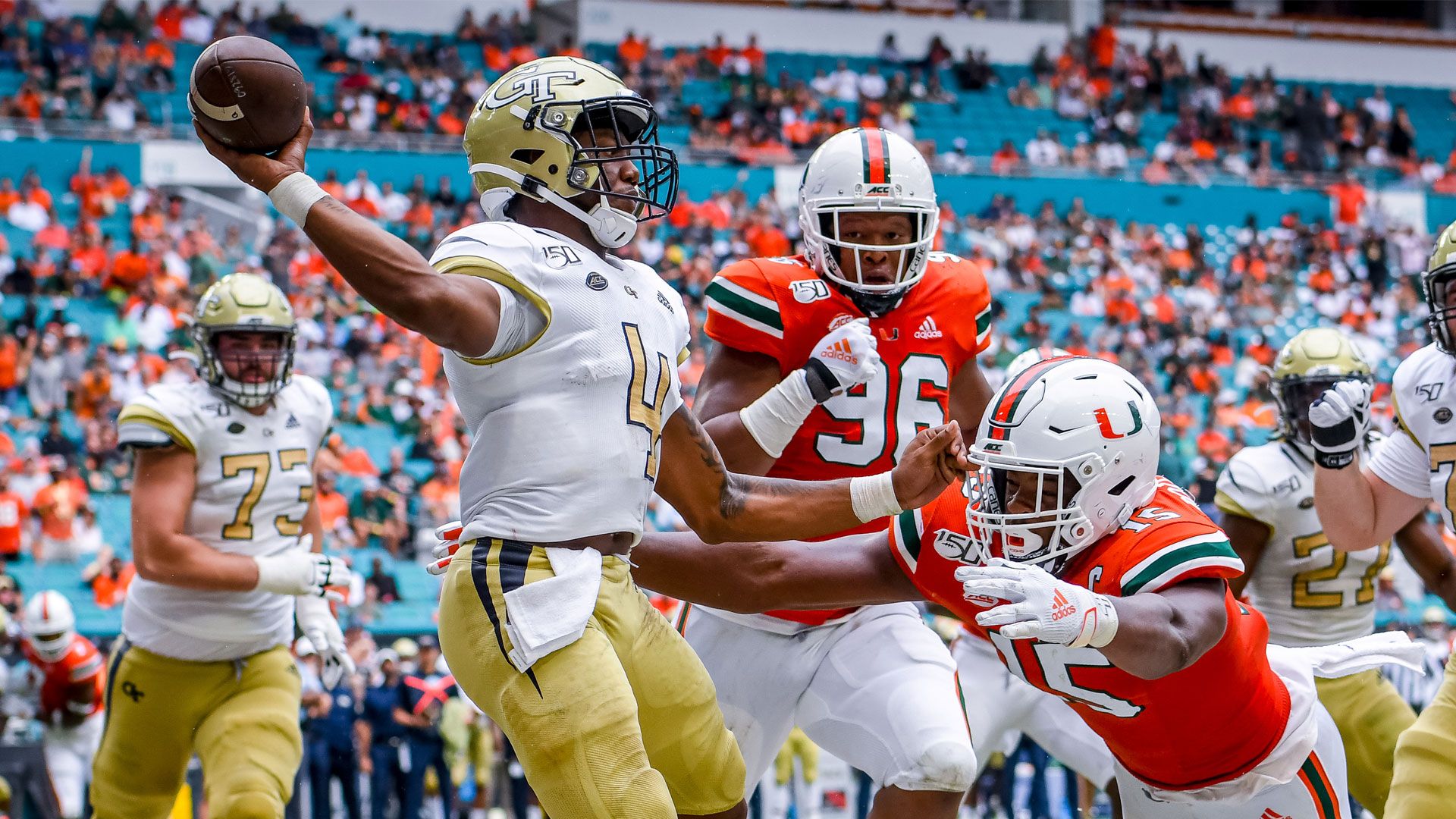 Canes Fall to GT in OT, 28-21