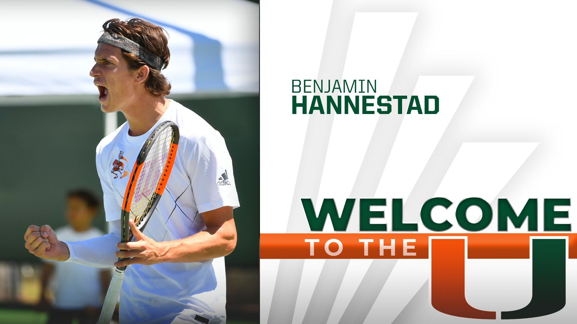 Hannestad Transfers to UM Men’s Tennis Program
