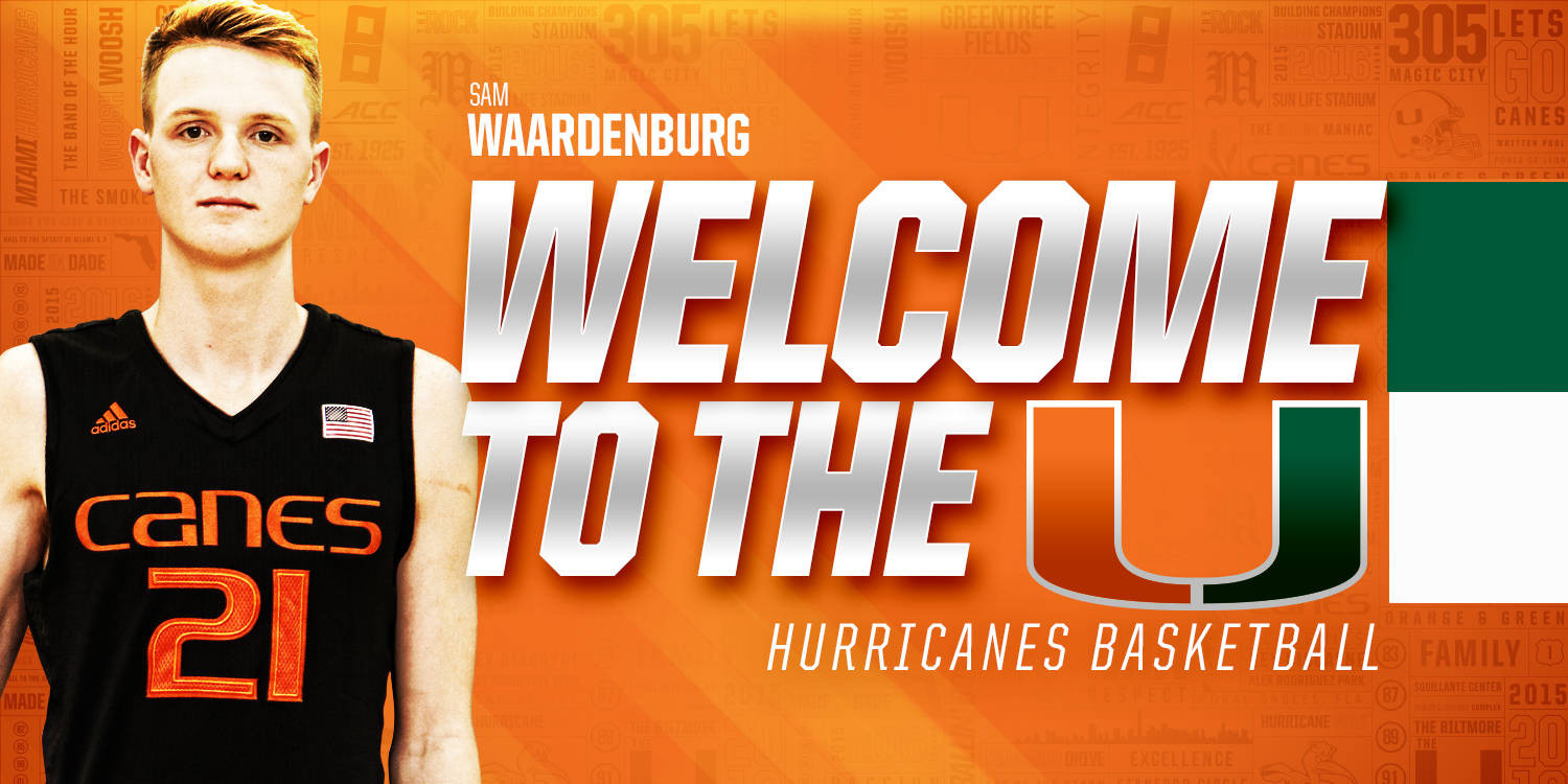 Larra'aga Adds Waardenburg to Canes Hoops Squad