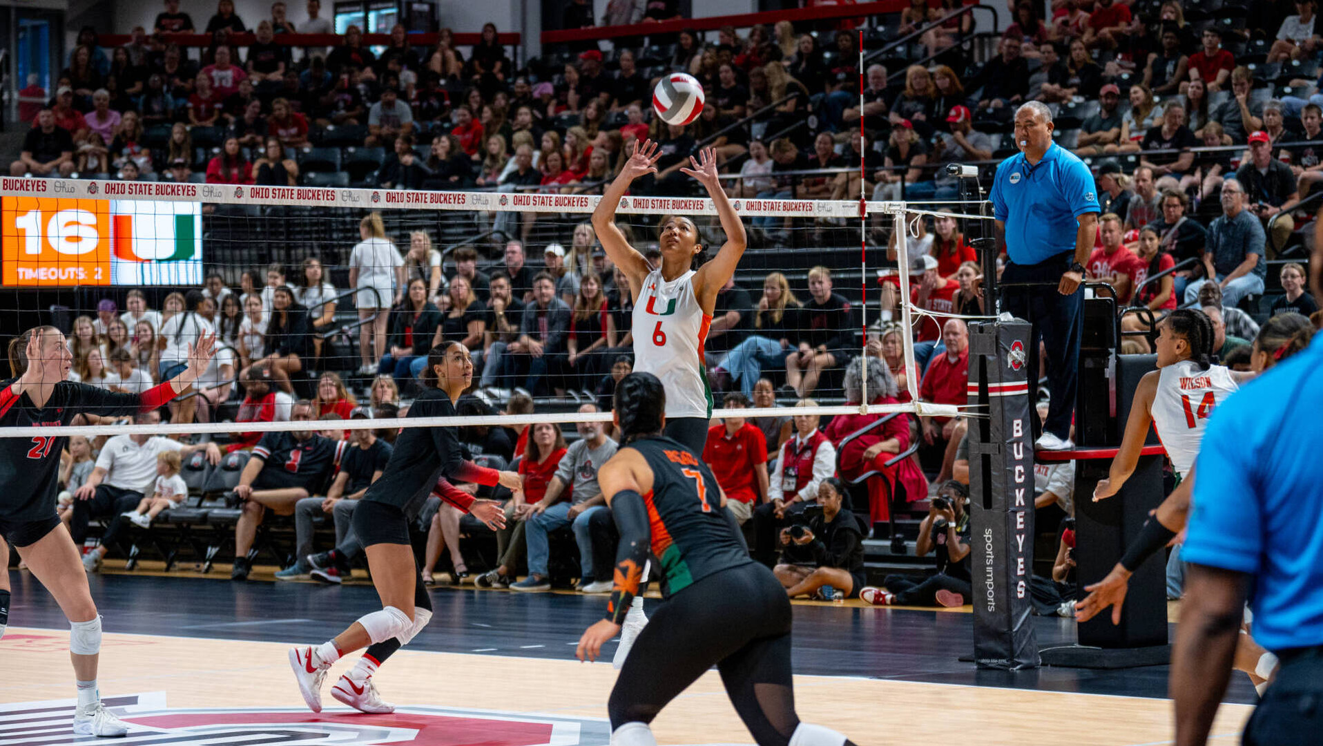 Hurricanes Fall to Buckeyes