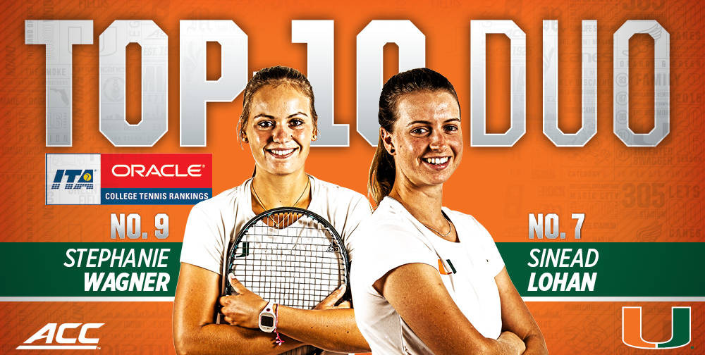 W. Tennis Ranked No. 13, Two Canes in Top 10