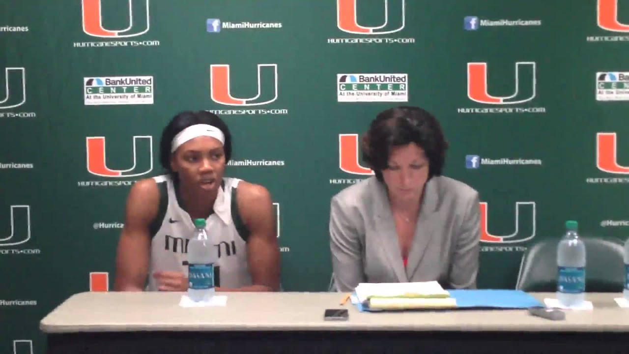 Katie Meier & Jassany Williams - FSU Postgame