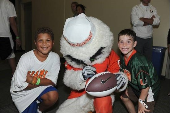 Canes Carnivale at the Bank United Center-Fieldhouse on August 28, 2010 was the first annual event where fans, players and coaches could meet and...