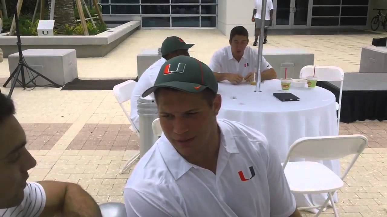 Anthony Chickillo #CanesCamp - Aug. 9 2013