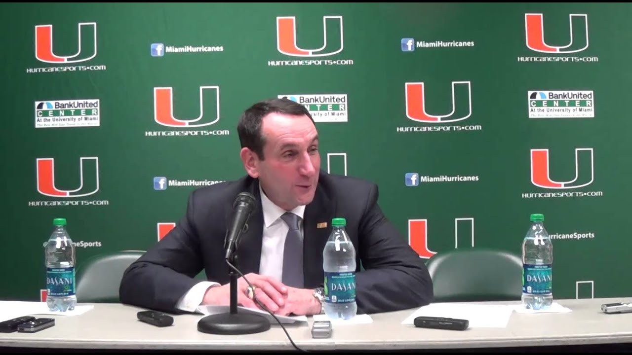 Mike Krzyzewski Miami Postgame - January 22, 2014