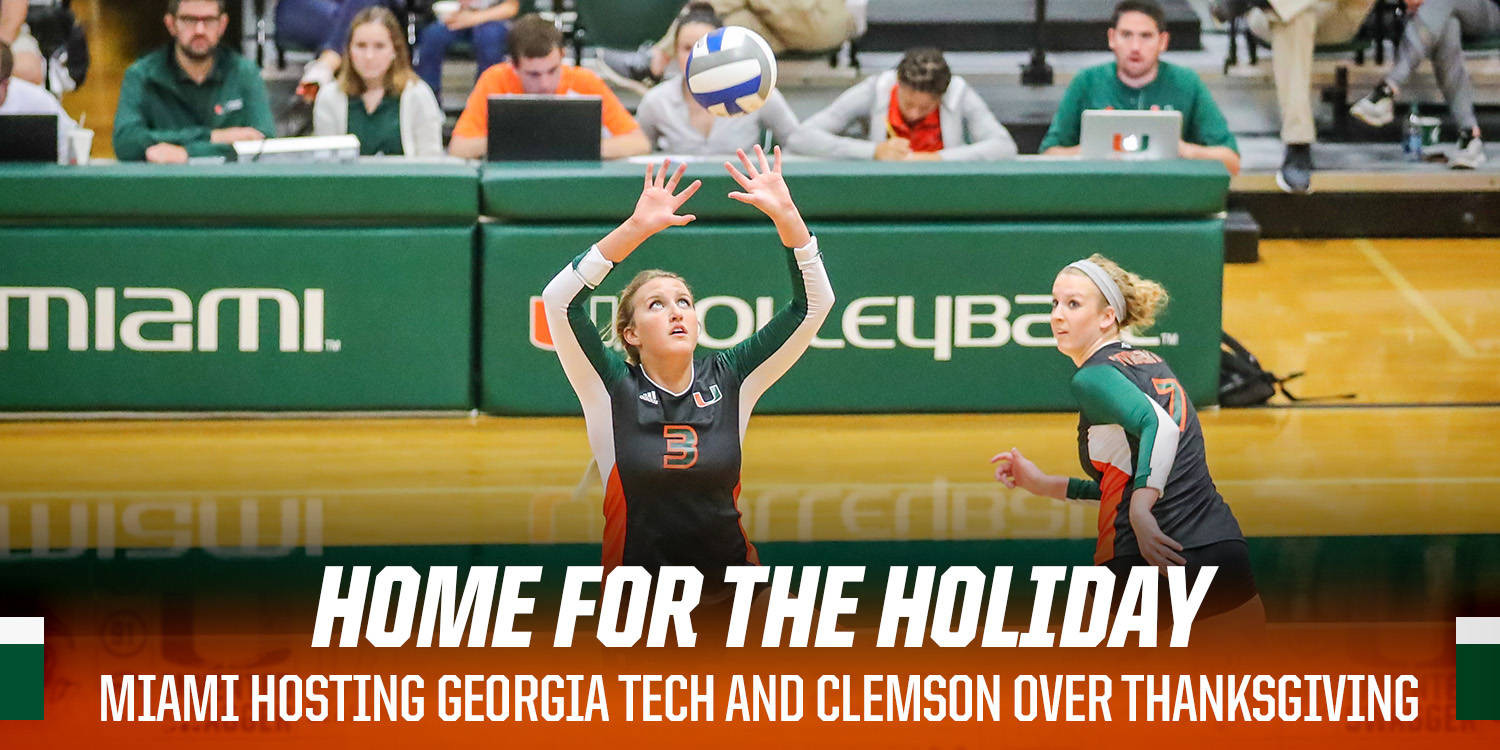 @CanesVB Hosting Georgia Tech and Clemson