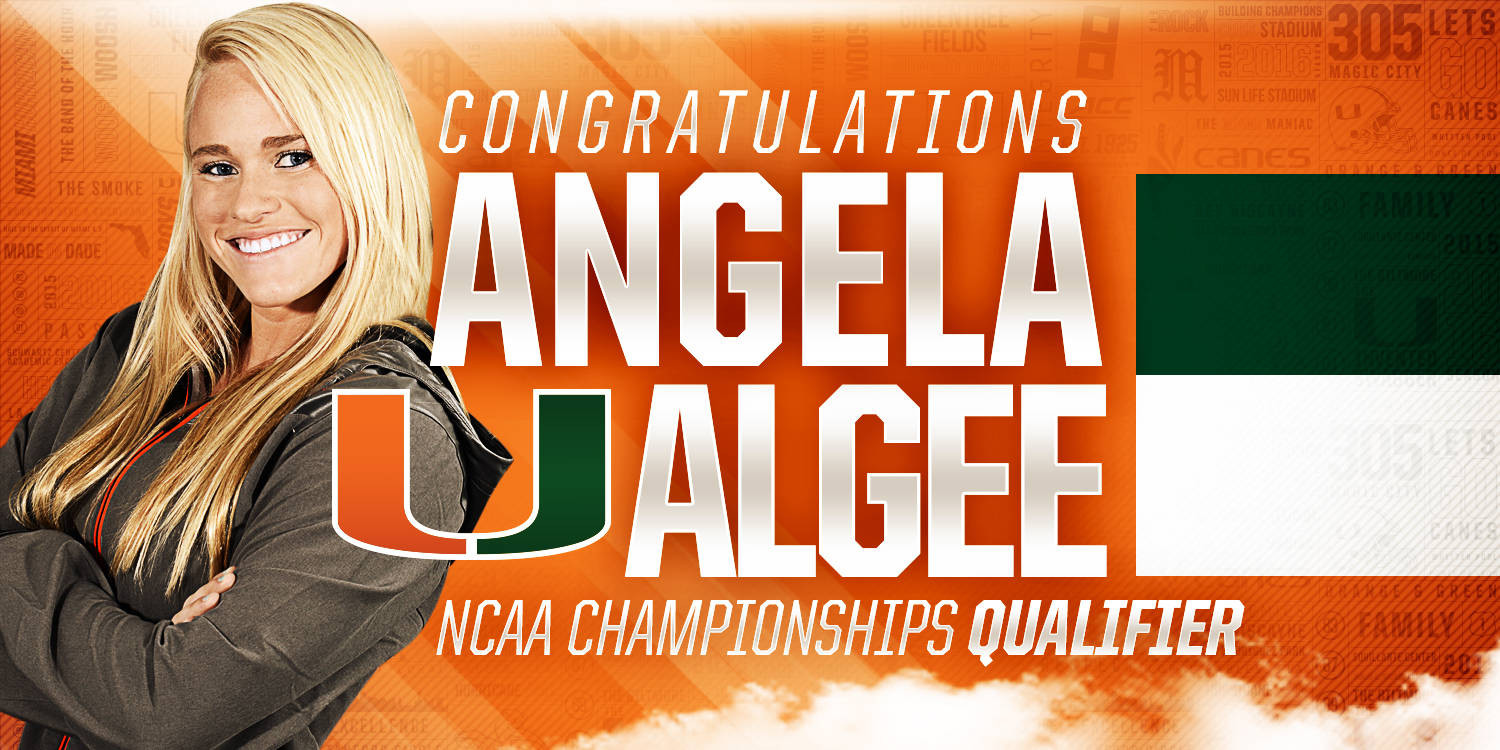 Algee Qualifies for 2016 NCAA Swimming Championships