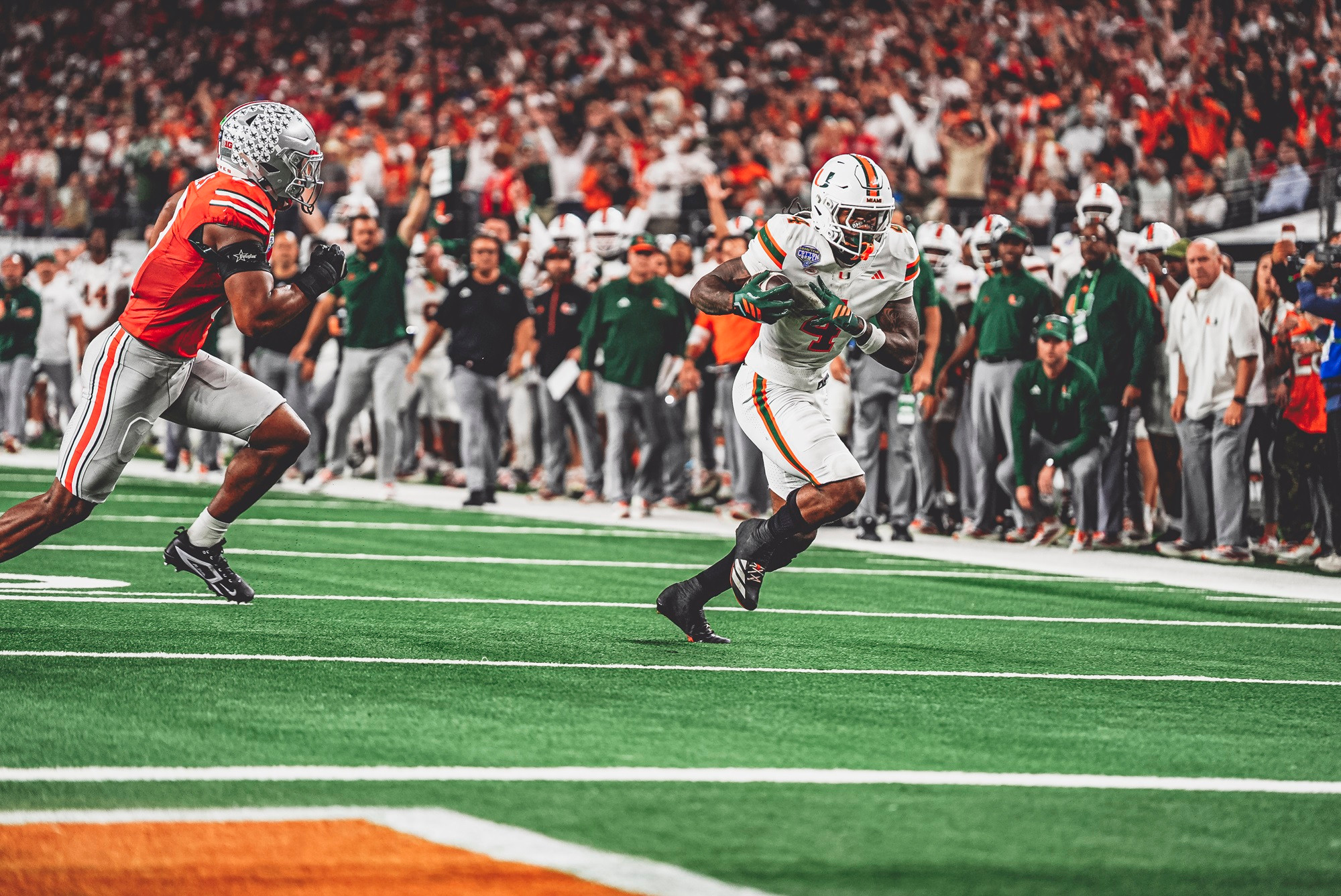 Canes Defeat Buckeyes, Advance to CFP Semis – University of Miami Athletics