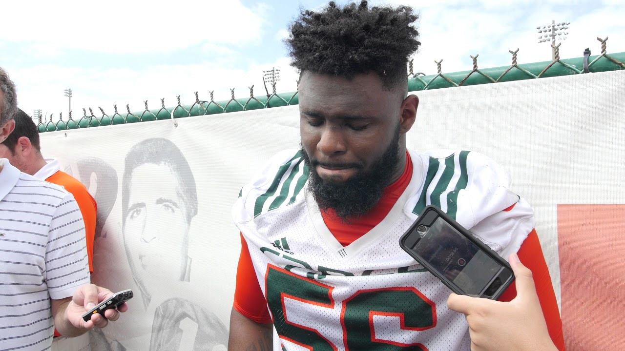 Michael Pinckney | Post Practice Interview | 3.29.18