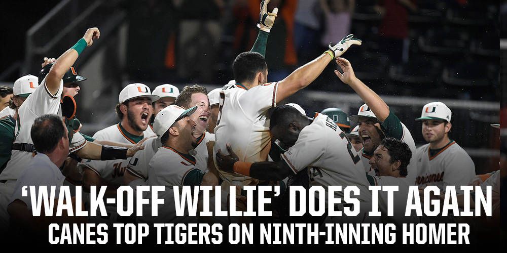 'Walk-Off Willie' Sends Canes to Another Victory