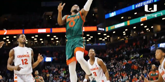 Miami vs. Syracuse Cinematic Highlight | ACC Tournament | 3.8.17