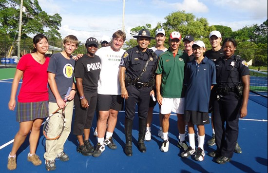 Carter Park Tennis Clinic 2012