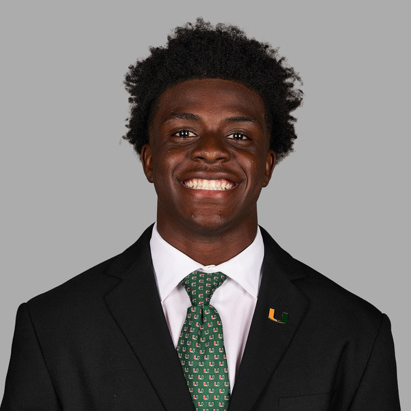 Camdin Portis - Football - University of Miami Athletics