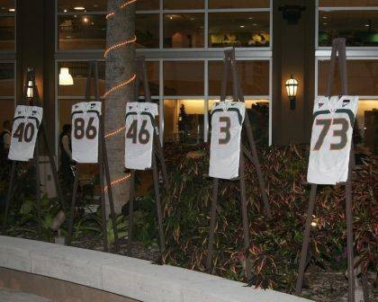 2007 UM Football Awards Ceremony on December 2, 2007 at Jungle Island