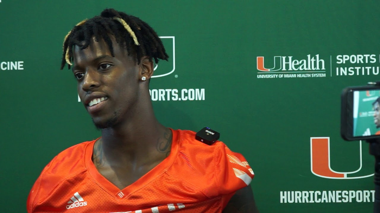 N'Kosi Perry | Post Practice Presser | 10.9.19