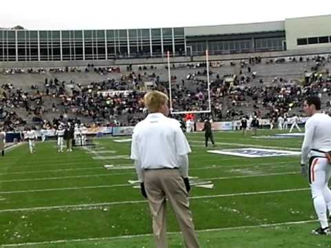 12/31/10 - Warming up at the Sun Bowl