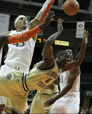 Miami 64, Georgia Tech 62