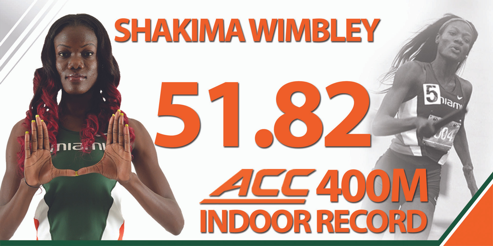 Wimbley Breaks 400m Record to Join ACC Elite