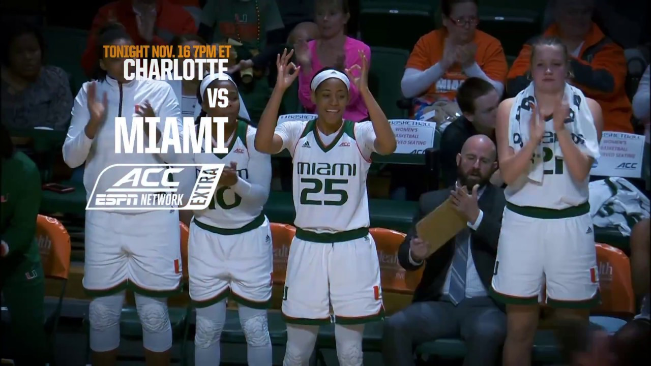 Miami Women's Basketball | vs. Charlotte | 11.16.16