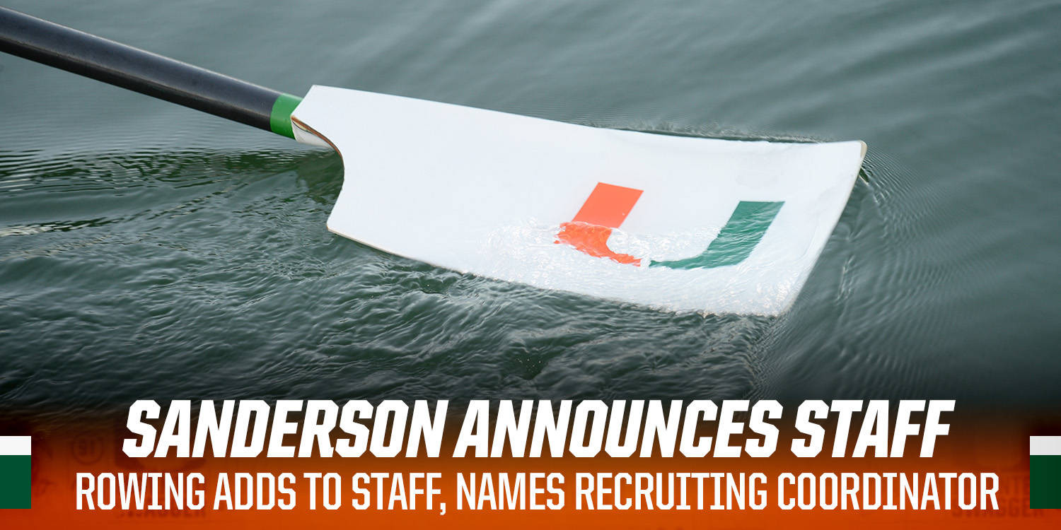 Sanderson Announces @CanesRowing Staff