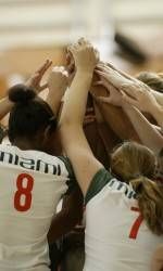 UM Volleyball Opens Fall Practice
