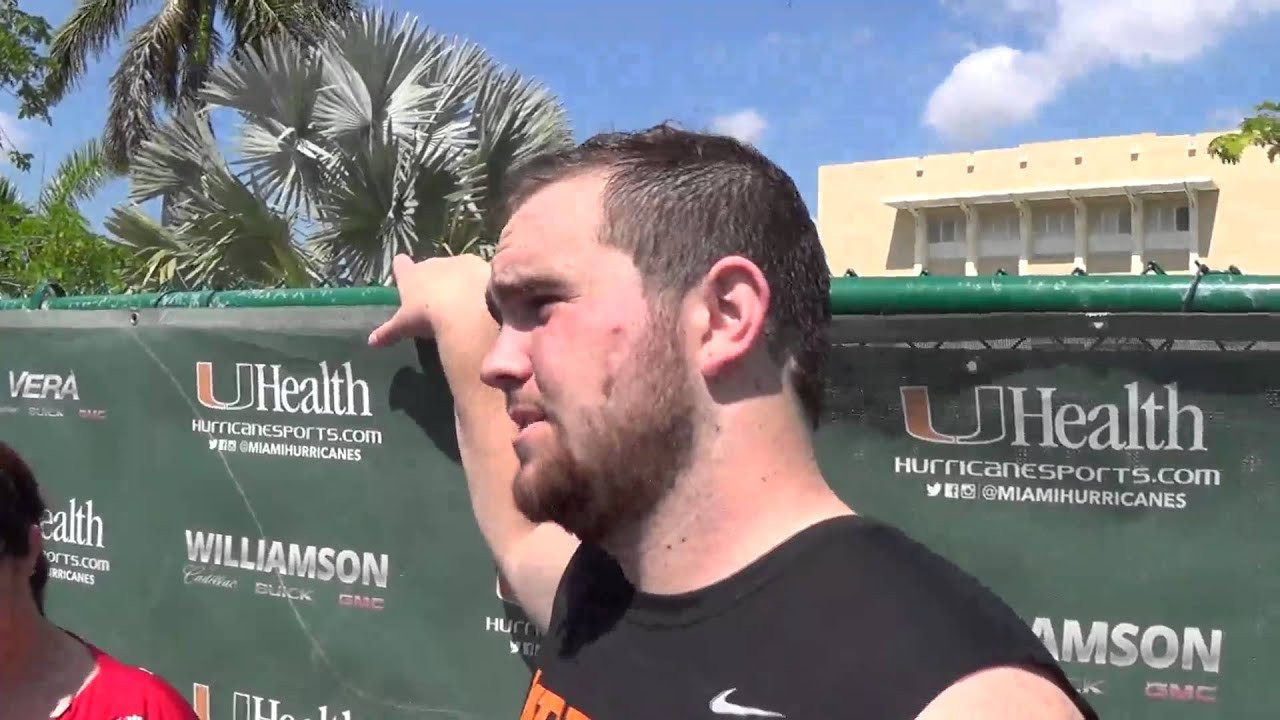 Nick Linder - Spring Practice (Feb. 24)