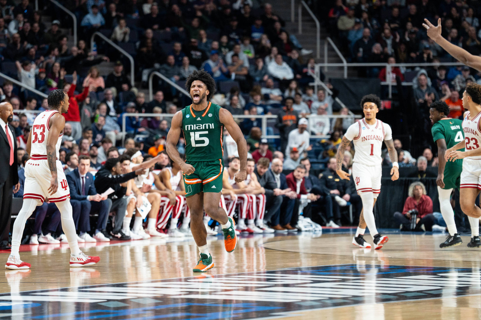 MBB Tops No. 4 Indiana, 85-69, to Earn Second Straight Sweet 16 Bid