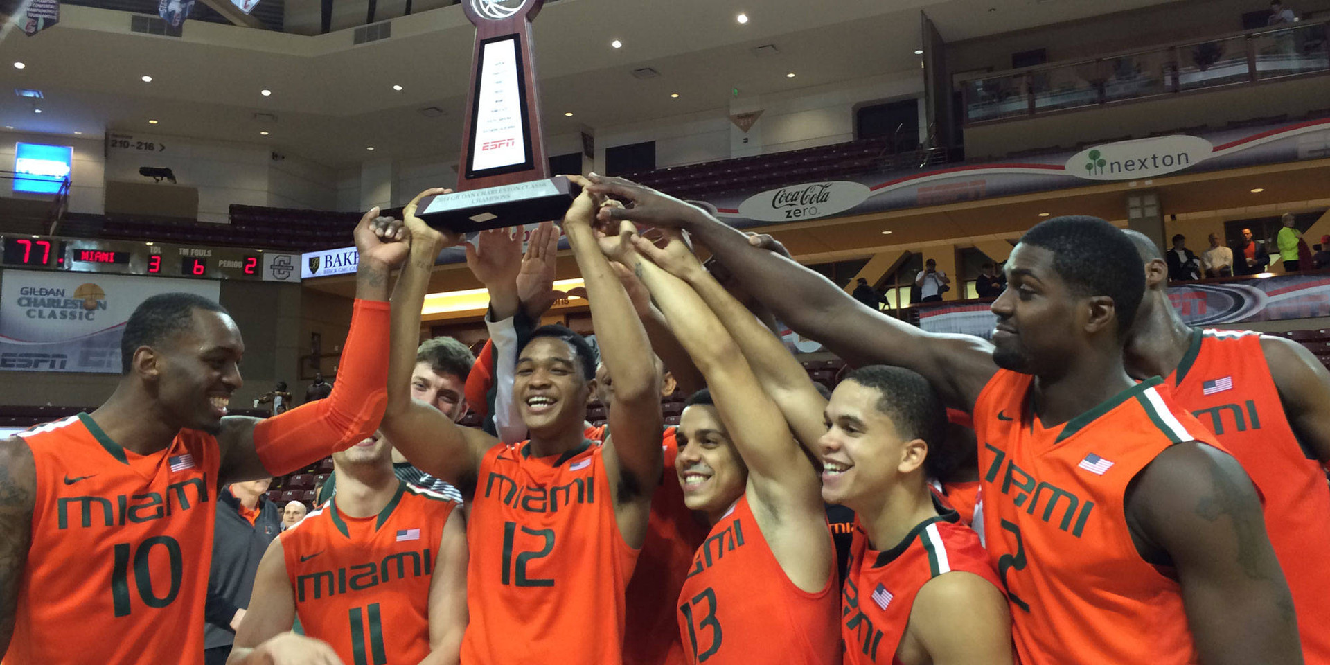 @CanesHoops Crowned Charleston Classic Champs