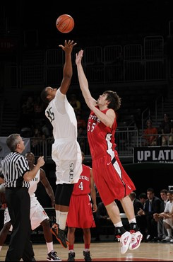 2012 Miami Hurricanes Men's Basketball vs Rutgers