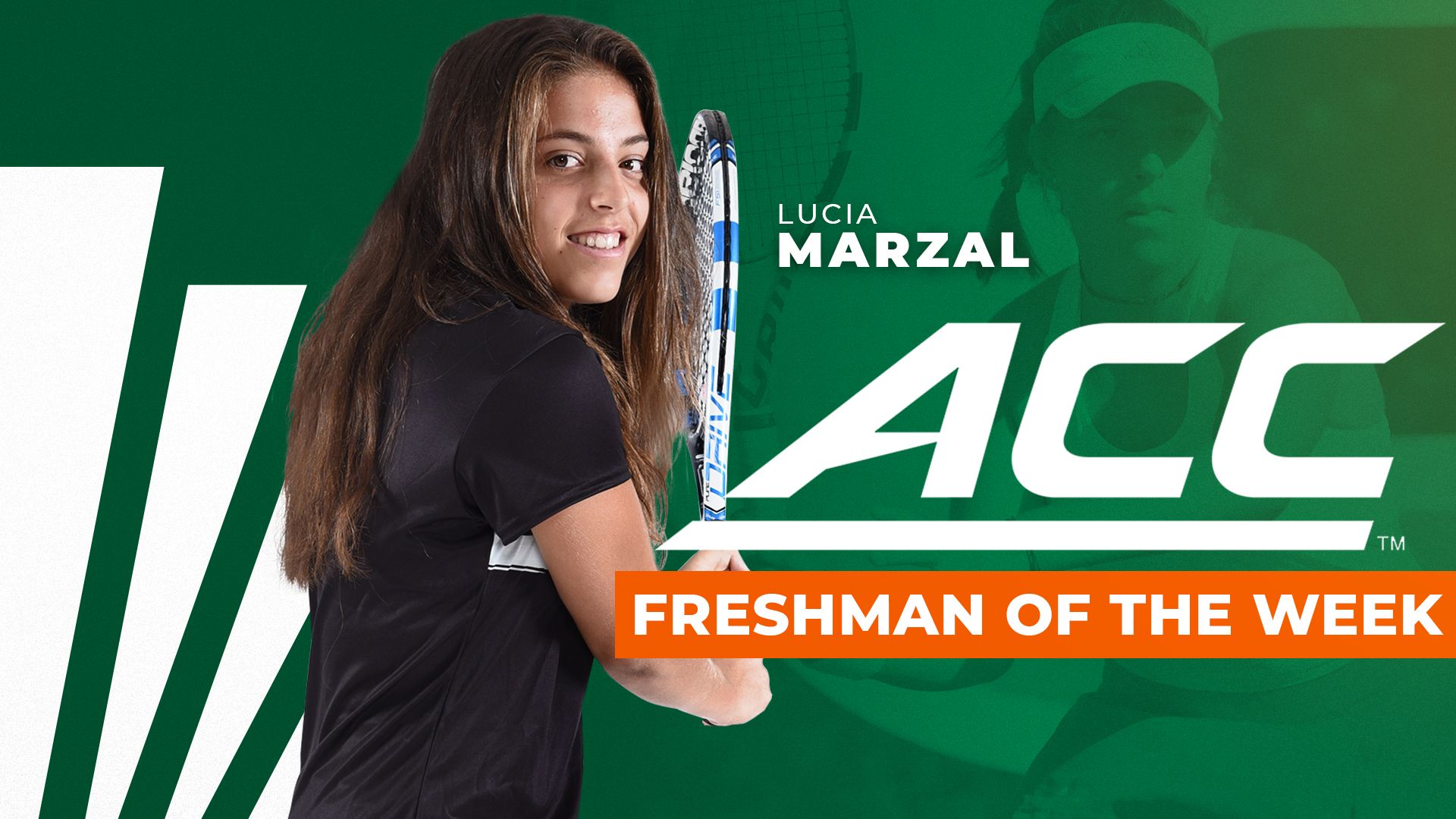 Marzal Named ACC Freshman of the Week