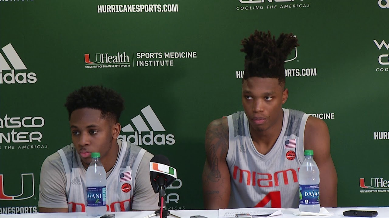 Lonnie Walker IV and Chris Lykes | Postgame Presser vs. Syracuse | 2.17.18