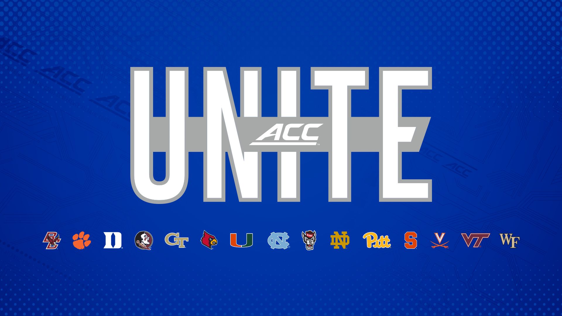 ACC Announces Second Annual Fall Unity Week