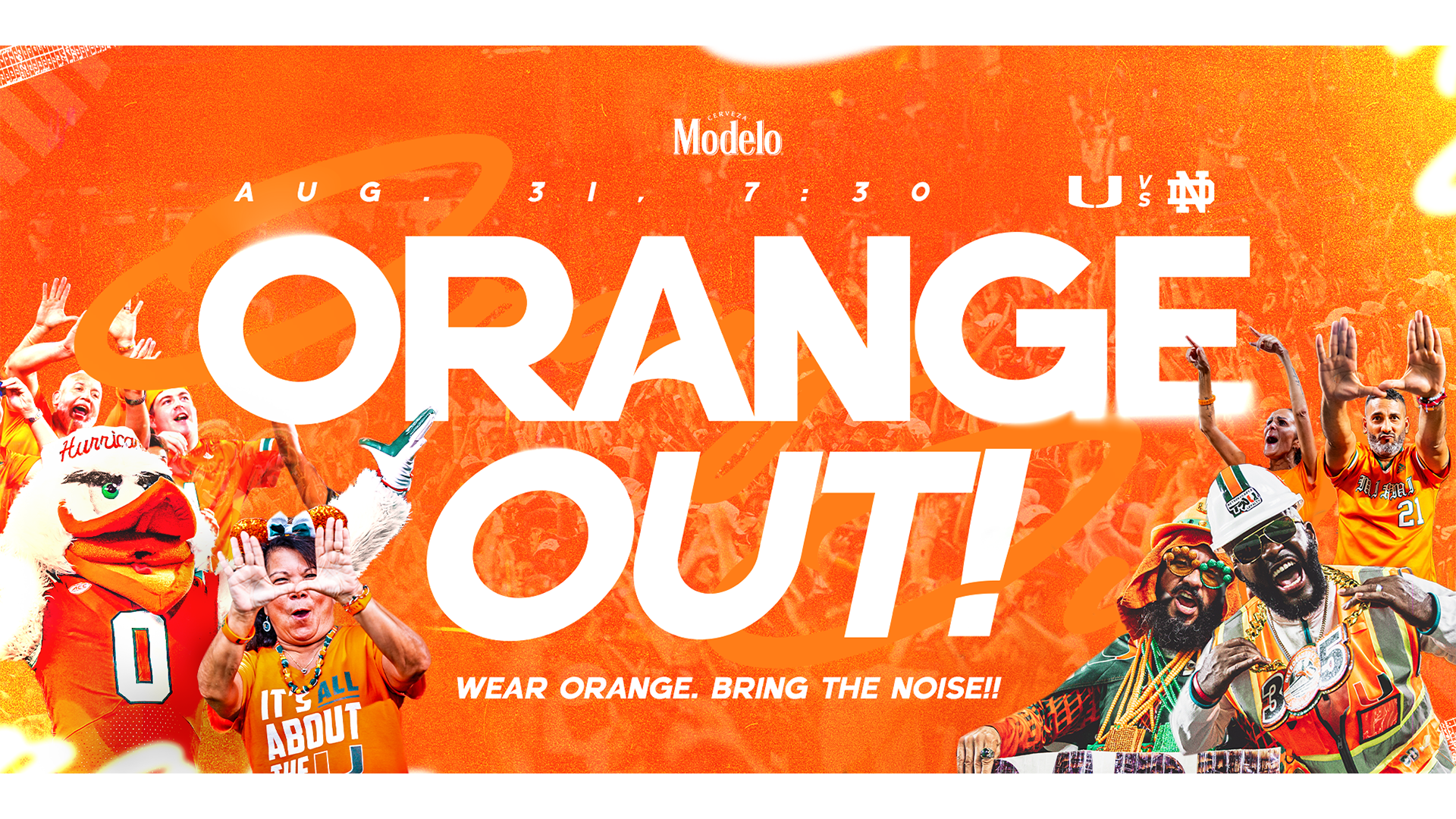 Miami Football Announces “Orange Out” for Season Opener vs. Notre Dame
