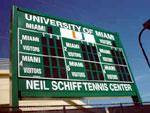 Miami - Florida Men's Tennis Match Rescheduled