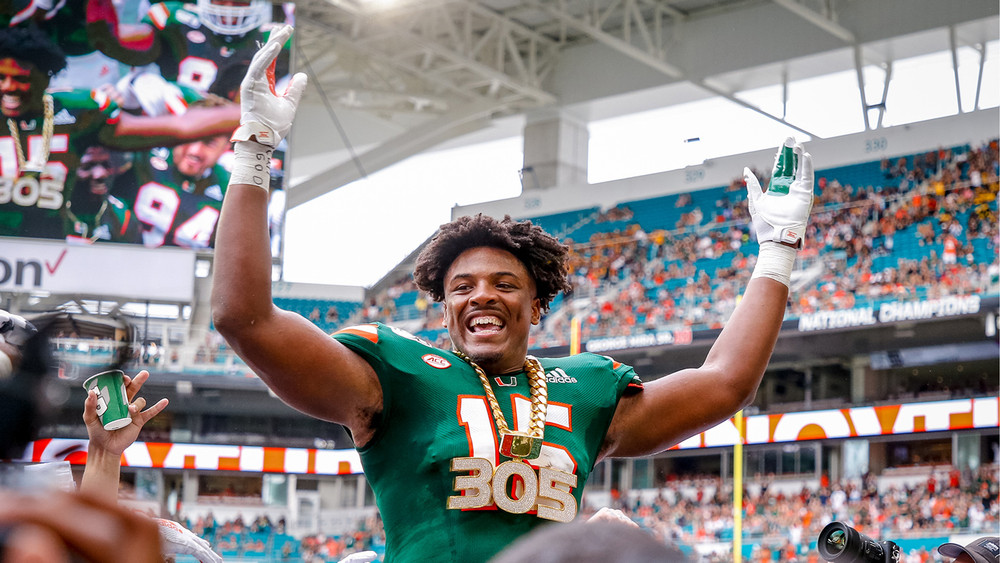 Greg Rousseau Wears The Turnover Chain