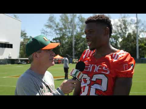 Canes Camp Report | Ahmmon Richards with Joe Zagacki | 8.25.18