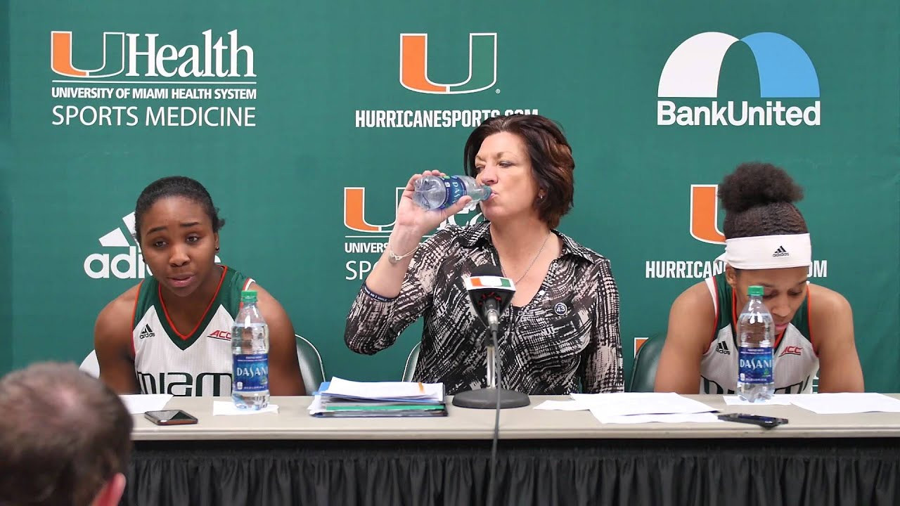 Katie Meier, Jessica Thomas & Adrienne Motley | Post Game Presser Duke | 2.7.16