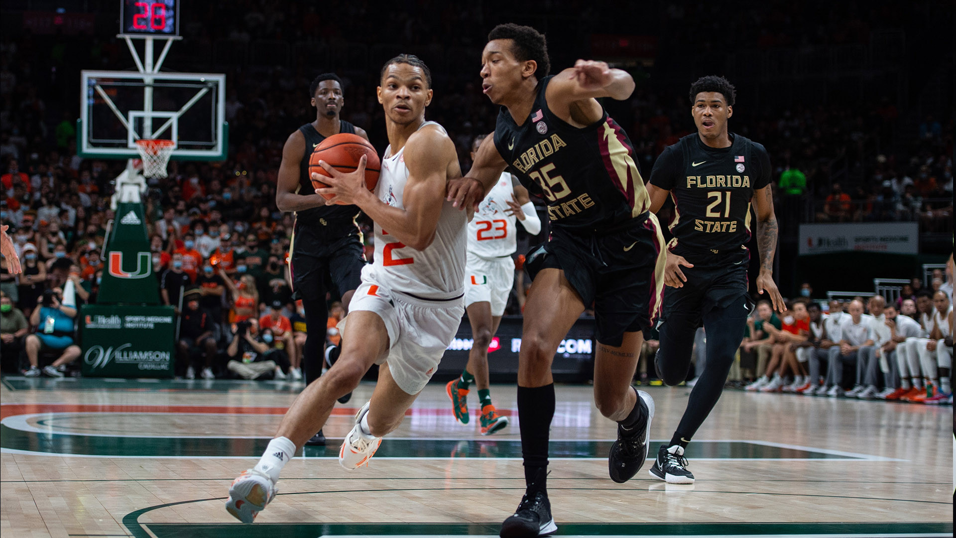 MBB Comeback Bid Falls Short against Florida State, 61-60