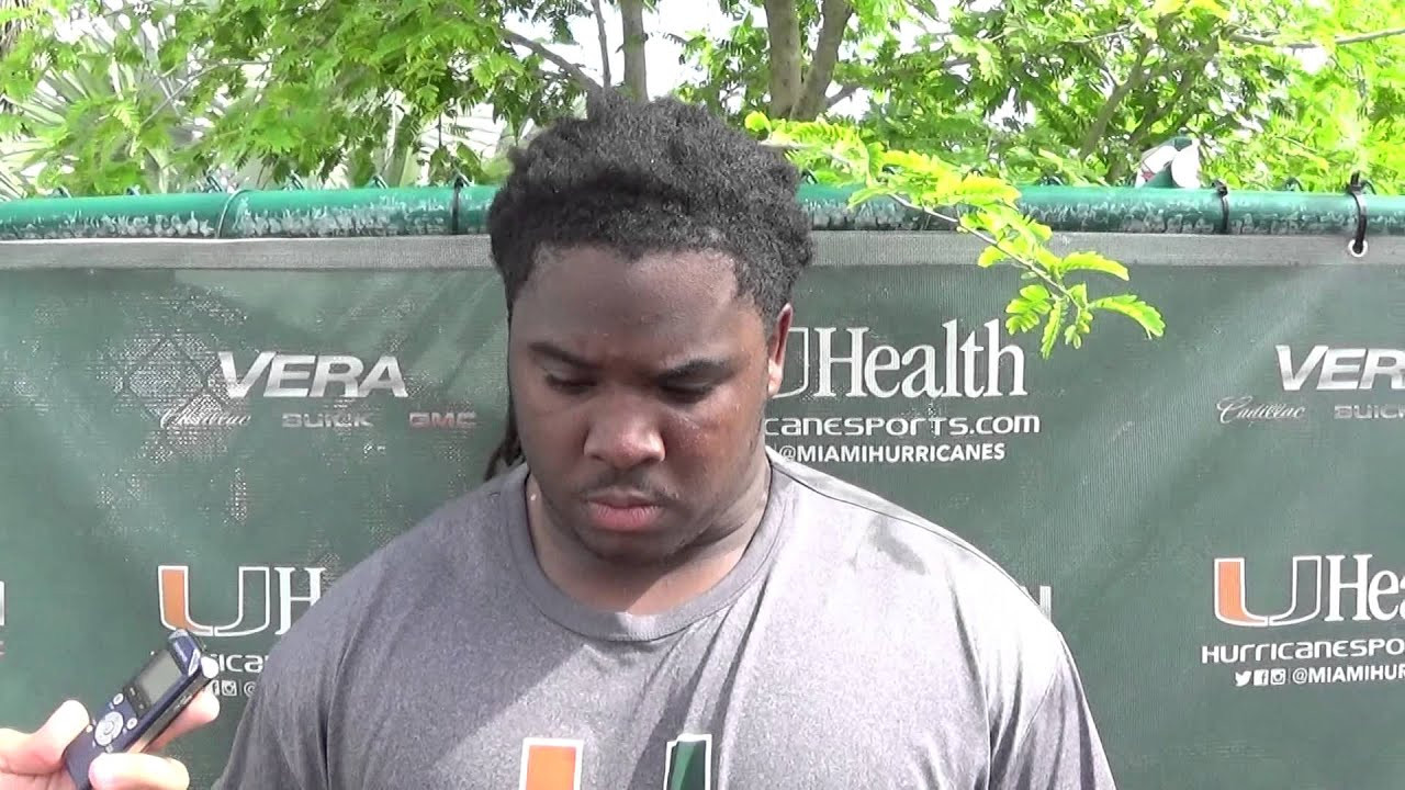 Michael Wyche DT - #CanesCamp Day 12 (Aug. 16)